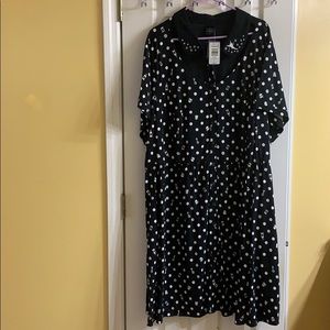 Torrid Tinkerbell Retro Fit and Flare Dress